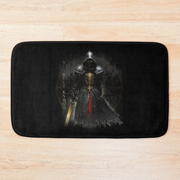 Item preview, SCARLET KNIGHT, golden sword, Pentagram designed and sold by CrisMor-Art.