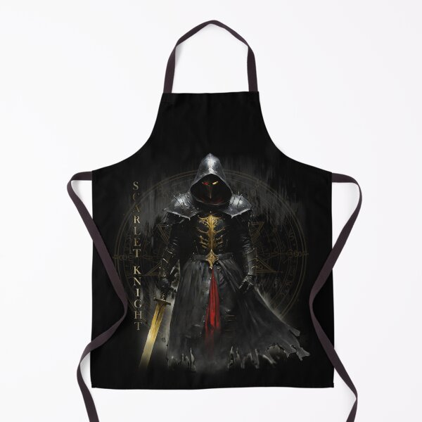 Item preview, SCARLET KNIGHT, golden sword, Pentagram designed and sold by CrisMor-Art.