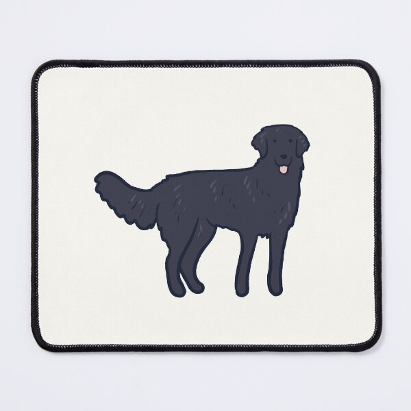 Item preview, Cute flat Coated Retriever designed and sold by Mayarart.
