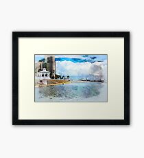 CORPUS CHRISTI Framed Print