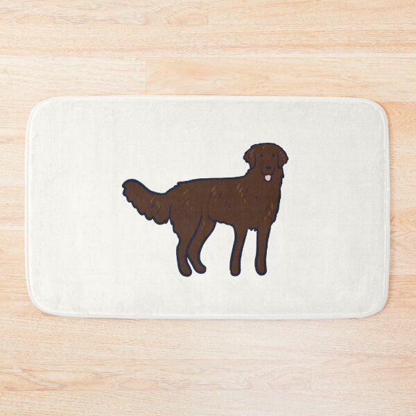 Item preview, Cute flat Coated Retriever dog  designed and sold by Mayarart.