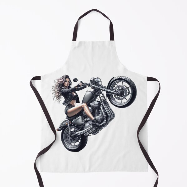 Item preview, “Wheelie Woman: the elegant stuntwoman in color” designed and sold by CHRIST5000.