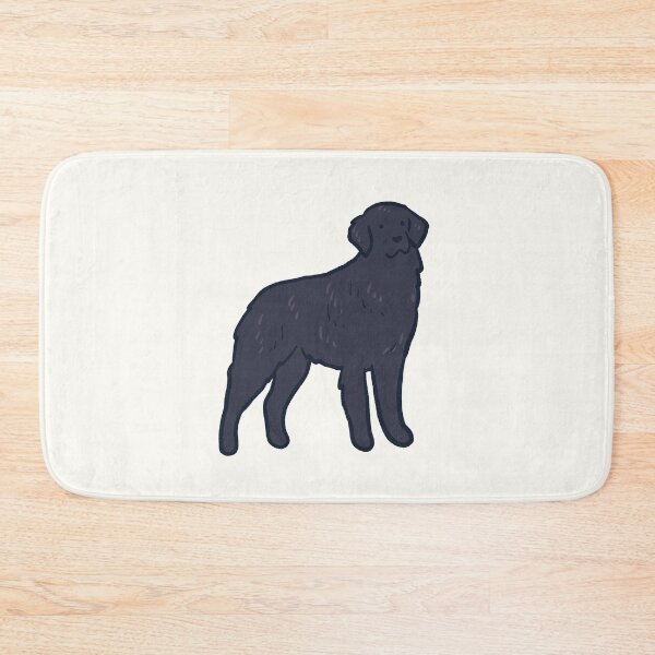Item preview, flat Coated Retriever illustration  designed and sold by Mayarart.