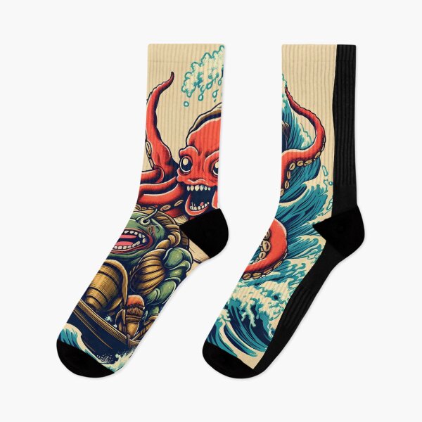 Item preview, Octopus and Crab into the sea designed and sold by gittuska11.