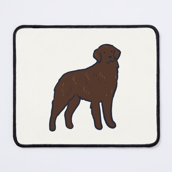 Item preview, Brown flat Coated Retriever illustration  designed and sold by Mayarart.