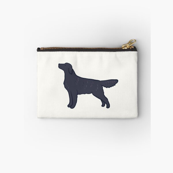 Item preview, Black flat Coated Retriever illustration  designed and sold by Mayarart.