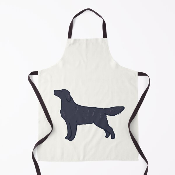 Item preview, Black flat Coated Retriever illustration  designed and sold by Mayarart.