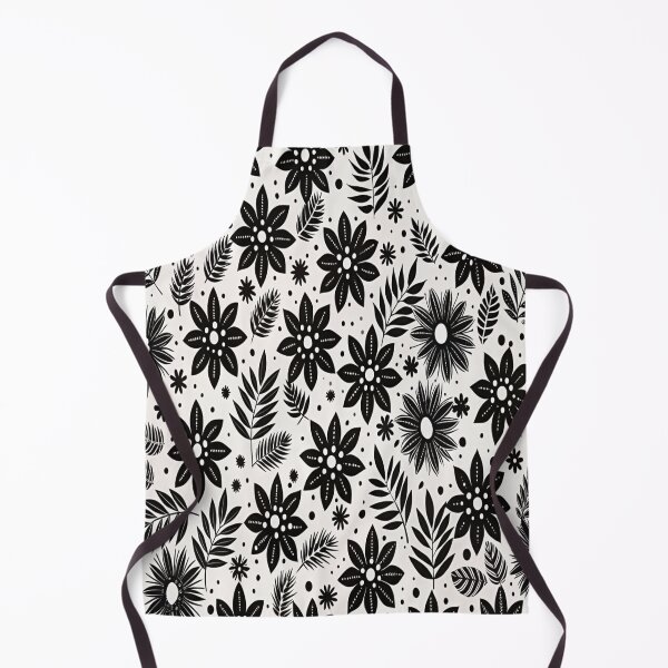 Item preview, Seamless pattern with black flowers designed and sold by Erik Visnievskij.