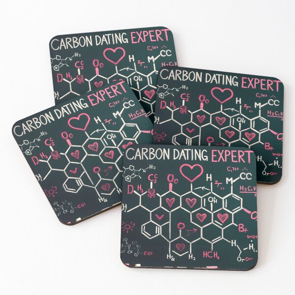 Item preview, Chemistry Whiz Carbon Dating Expert Chalkboard Sticker designed and sold by Molecularmerch.