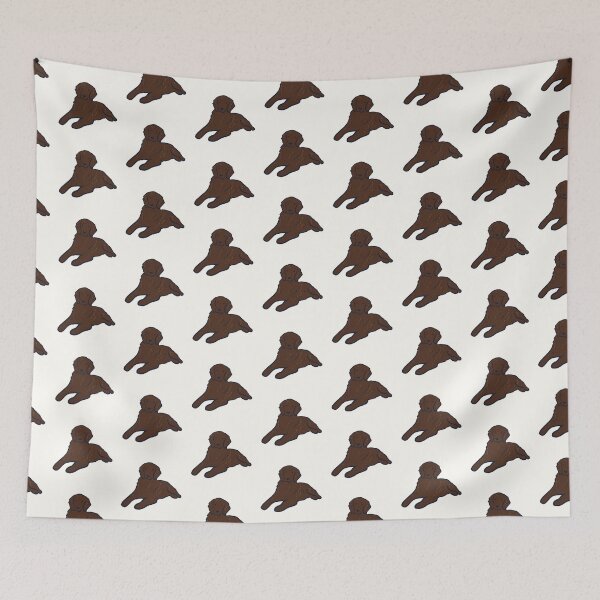 Item preview, flat Coated Retriever dog drawing  designed and sold by Mayarart.