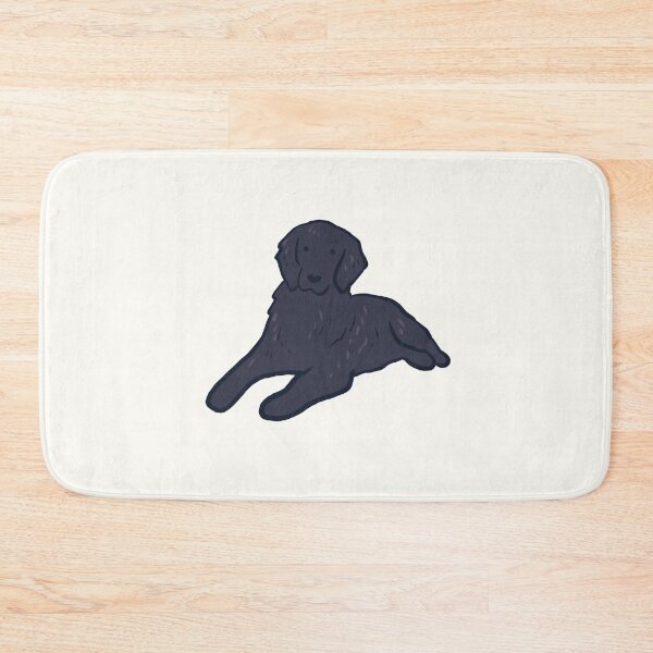 Item preview, flat Coated Retriever dog drawing  designed and sold by Mayarart.