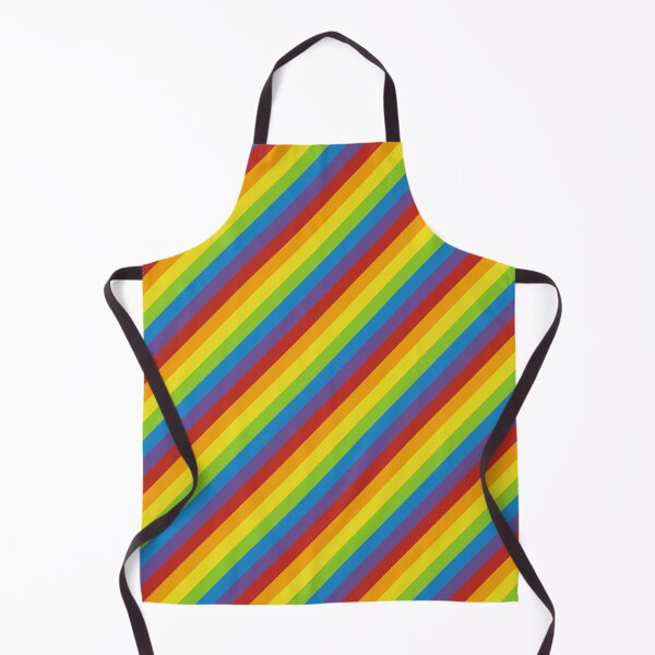 Item preview, diagonal rainbow flag designed and sold by colorofmagic.