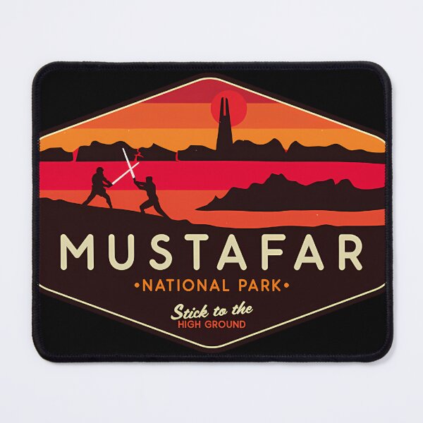 Item preview, Mustafar National Park designed and sold by ThibaultTanguy.