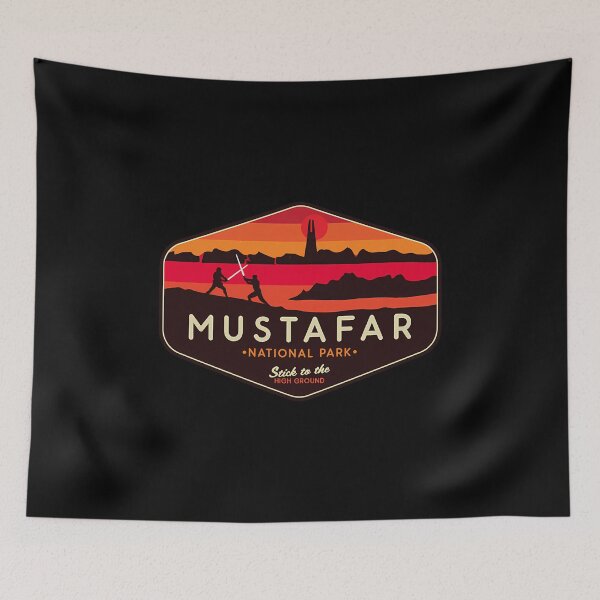 Item preview, Mustafar National Park designed and sold by ThibaultTanguy.