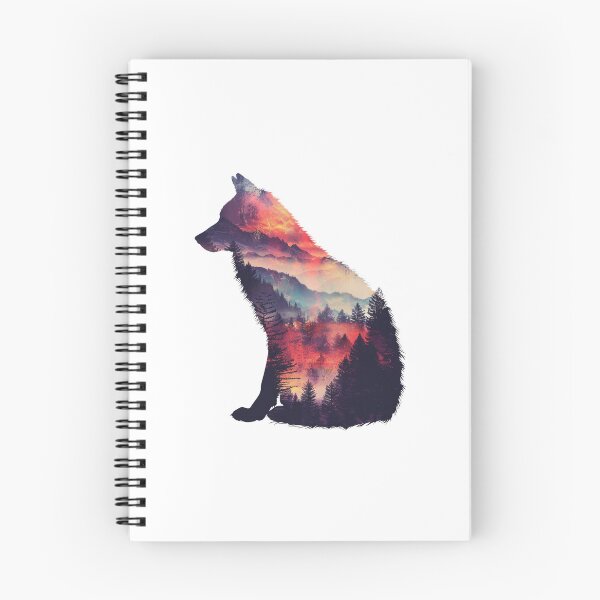 Item preview, Mountain Wolf Design | T-Shirt designed and sold by NicolasGlowArt.