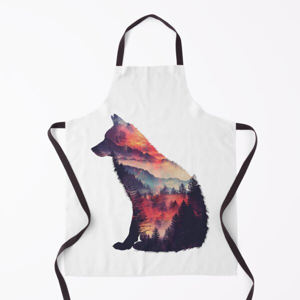 Item preview, Mountain Wolf Design | T-Shirt designed and sold by NicolasGlowArt.