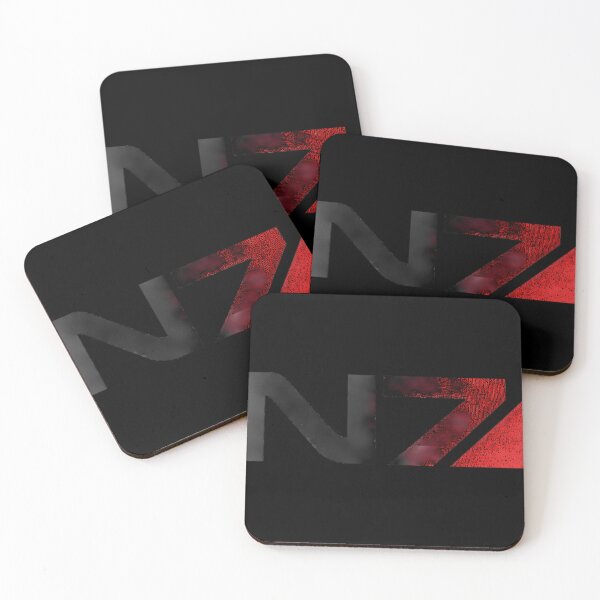Item preview, Mass Effect N7 Distressed Logo designed and sold by ThibaultTanguy.