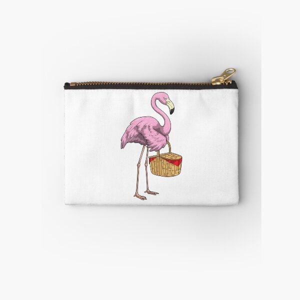 Item preview, Flamingo Picnic Basket designed and sold by Snabdesign84.