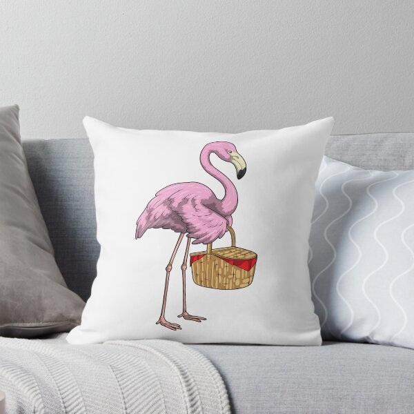 Item preview, Flamingo Picnic Basket designed and sold by Snabdesign84.