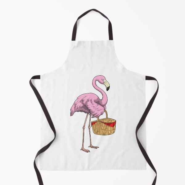 Item preview, Flamingo Picnic Basket designed and sold by Snabdesign84.
