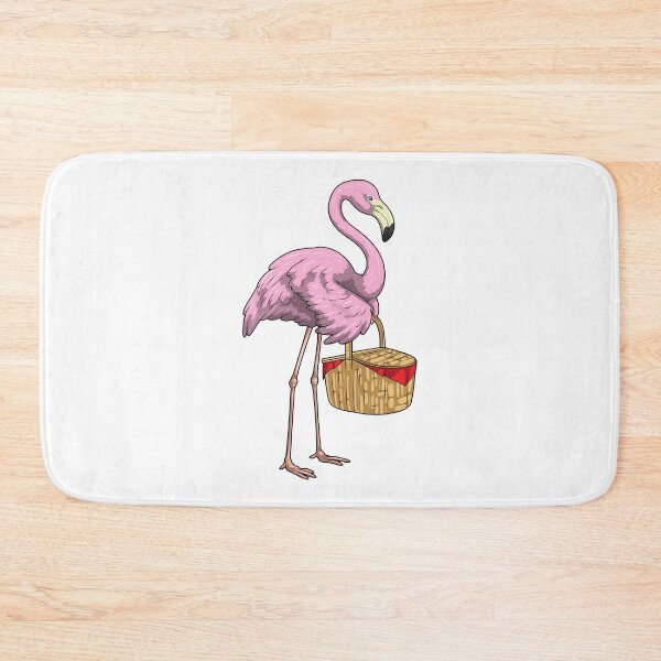 Item preview, Flamingo Picnic Basket designed and sold by Snabdesign84.