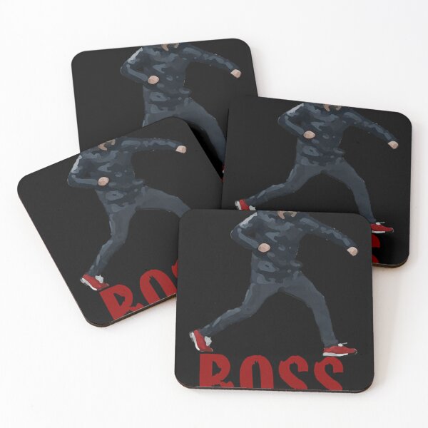 Item preview, Jurgen Klopp Colour 'Boss' Fist Pump Celebration Artwork designed and sold by ThibaultTanguy.