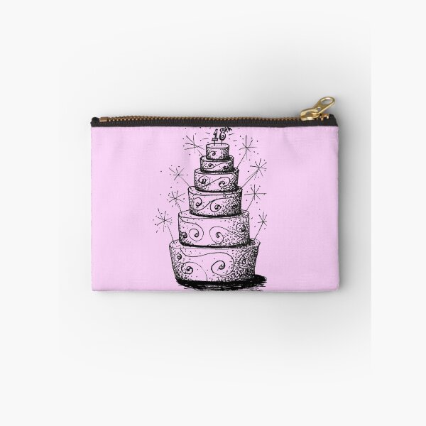 Item preview, 18th Birthday Cake Doodle designed and sold by Nalinne Jones.