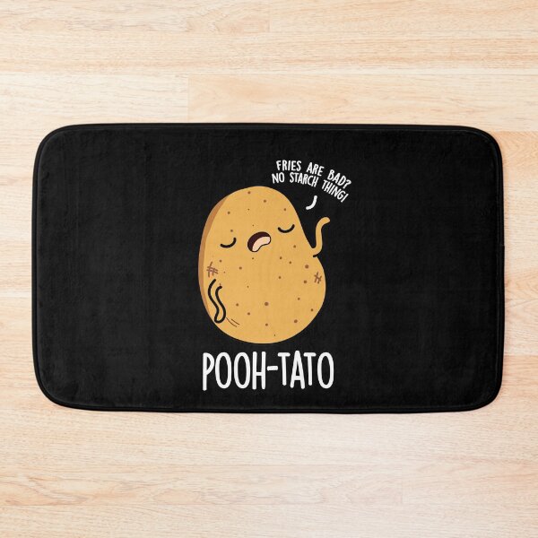 Item preview, Pooh-tato Funny Potato Pun (Dark BG) designed and sold by punnybone.