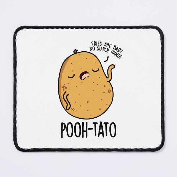 Item preview, Pooh-tato Funny Potato Pun designed and sold by punnybone.