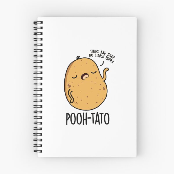 Item preview, Pooh-tato Funny Potato Pun  designed and sold by punnybone.
