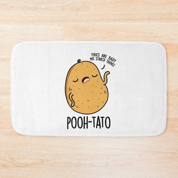 Item preview, Pooh-tato Funny Potato Pun  designed and sold by punnybone.