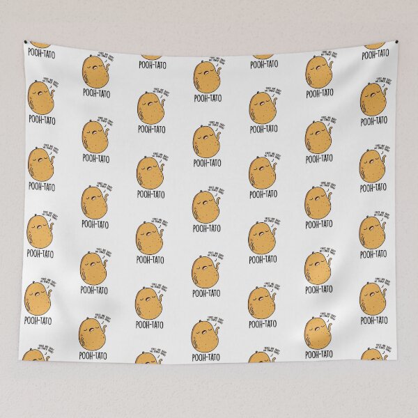 Item preview, Pooh-tato Funny Potato Pun  designed and sold by punnybone.