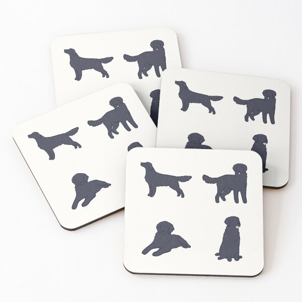 Item preview, flat coated retriever pack designed and sold by Mayarart.