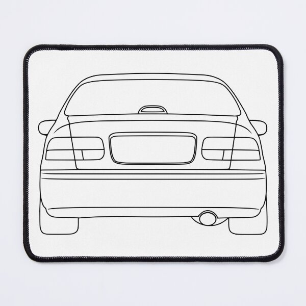 Item preview, Honda Civic EJ EK EN coupe black lines designed and sold by EdimDesign.
