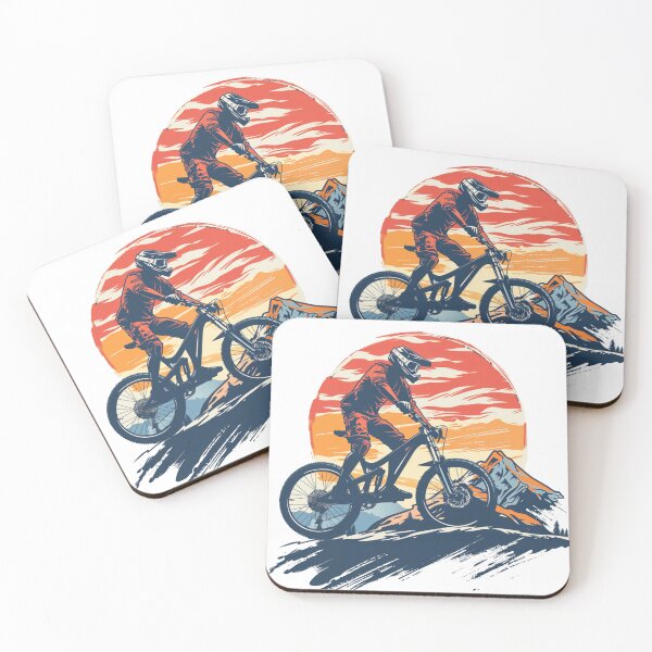Item preview, Mountain Biker | T-Shirt designed and sold by NicolasGlowArt.