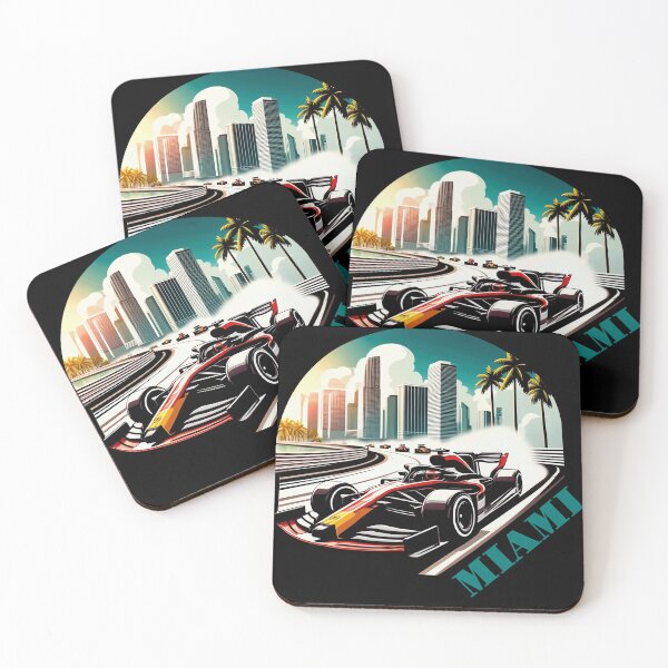Item preview, Formula Racing Miami Grand Prix Vintage Retro Florida USA designed and sold by reval-store.