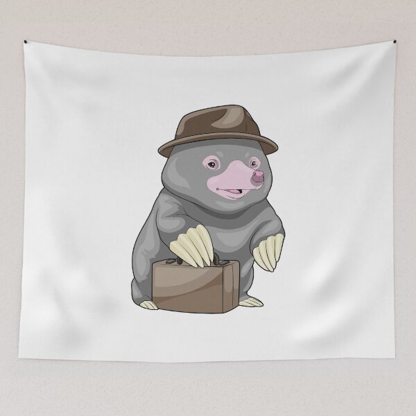 Item preview, Mole Businessman Briefcase designed and sold by Snabdesign84.