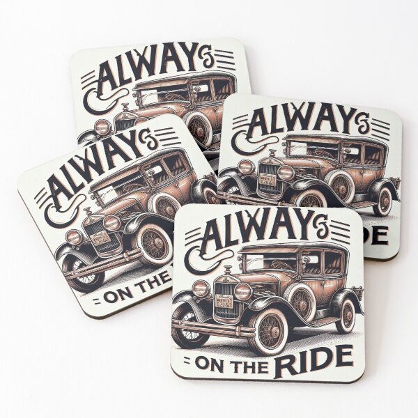 Item preview, Always On The Ride, with a old car designed and sold by MP-SD.