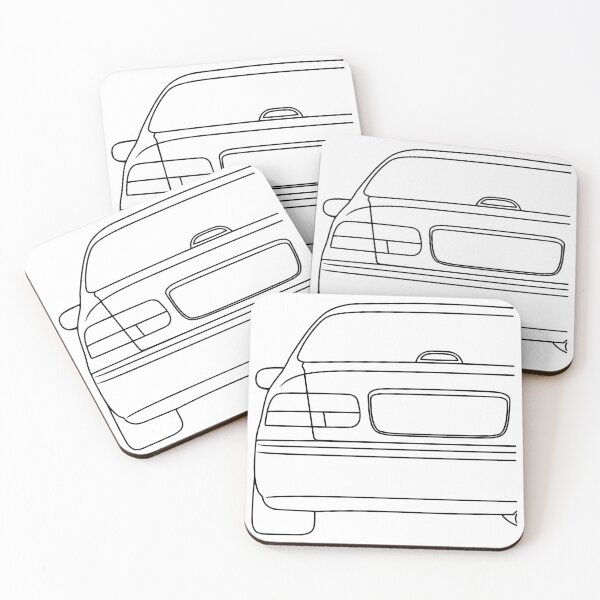 Item preview, Honda Civic EJ EK EN coupe black lines designed and sold by EdimDesign.