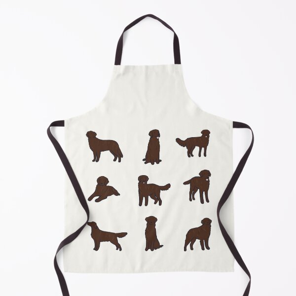 Item preview, Cute flat coated retriever dog pack designed and sold by Mayarart.