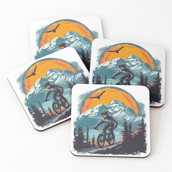 Item preview, Mountains Downhill designed and sold by NicolasGlowArt.