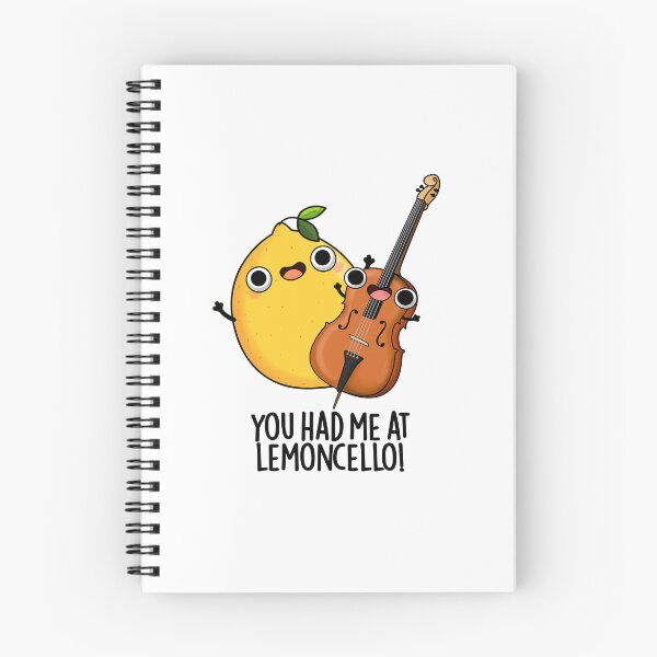 Item preview, You Had Me At Lemon-cello Funny Drink Pun  designed and sold by punnybone.