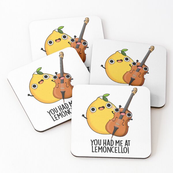 Item preview, You Had Me At Lemon-cello Funny Drink Pun  designed and sold by punnybone.