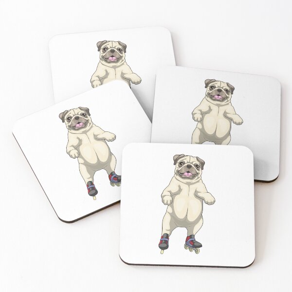 Item preview, Pug Inline skating Roller skates designed and sold by Snabdesign84.