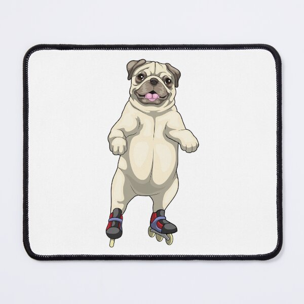 Item preview, Pug Inline skating Inline skates designed and sold by Snabdesign84.