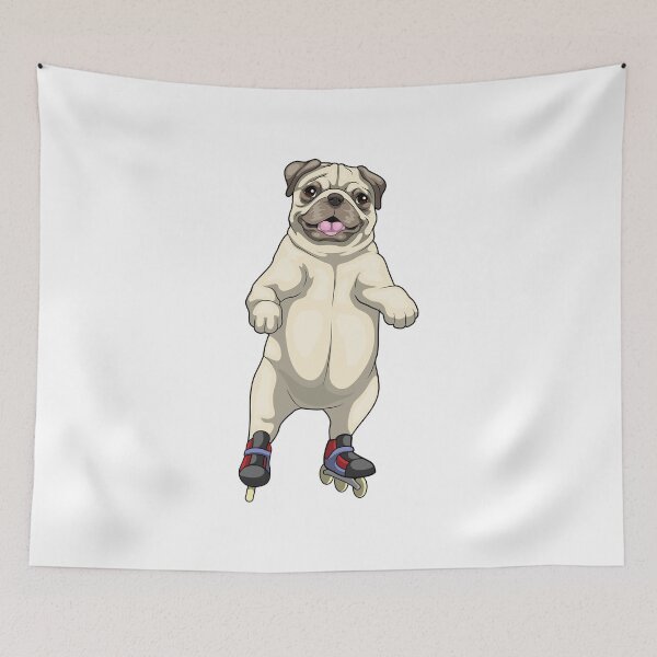 Item preview, Pug Inline skating Roller skates designed and sold by Snabdesign84.