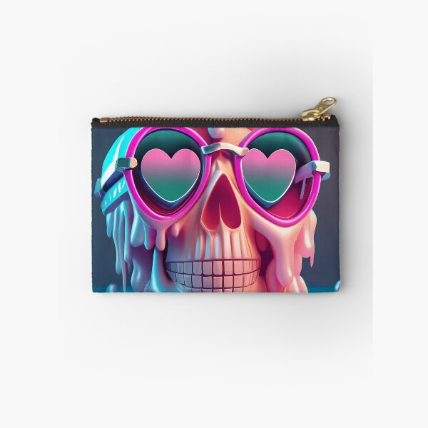 Item preview, Slime Time 3D Glasses skull valentine's Day Futuristic Warrior Artwork 3 designed and sold by MirnaMoreau.