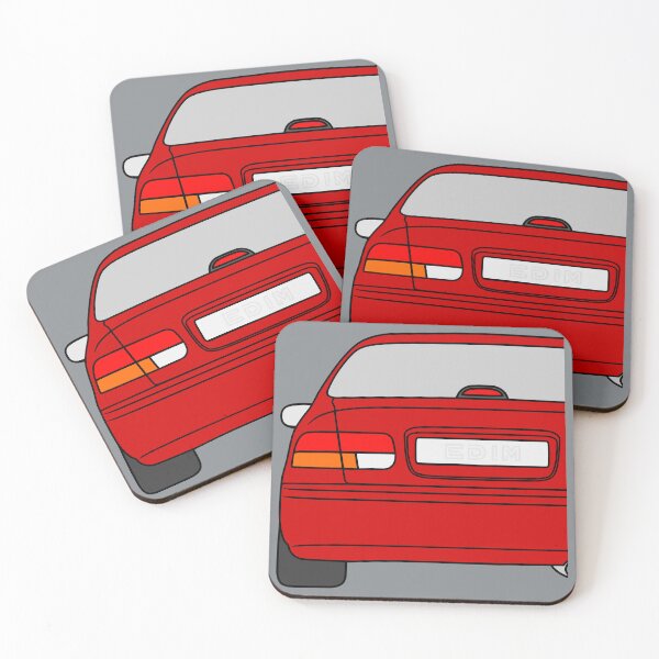 Item preview, Honda Civic EJ EK EN coupe red designed and sold by EdimDesign.