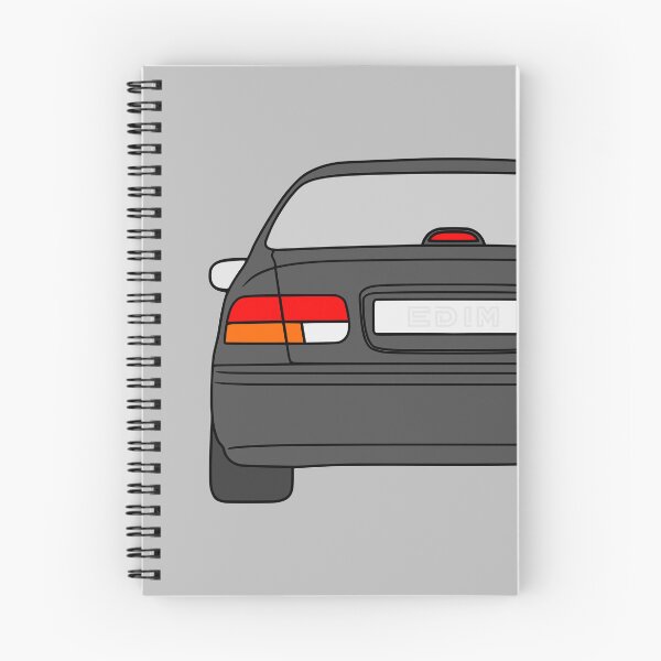 Item preview, Honda Civic EJ EK EN coupe dark grey designed and sold by EdimDesign.