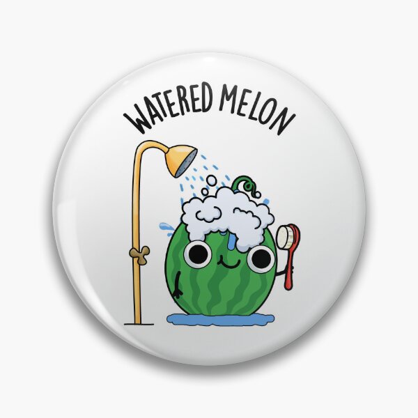 Artikelvorschau, Watered Melone Lustiges Wassermelonen-Wortspiel entworfen und verkauft von punnybone.